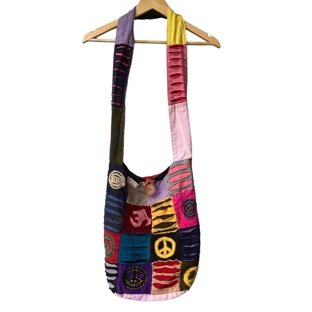 Crossbody Slouchy Shoulder Boho Hippie Hawaiian Bohemian Beach Purse‎ Bag